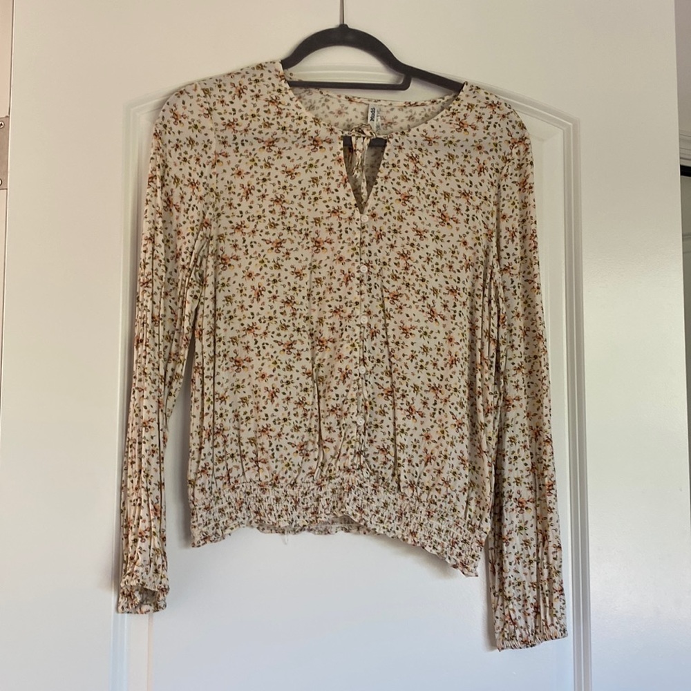 Mudd floral blouse